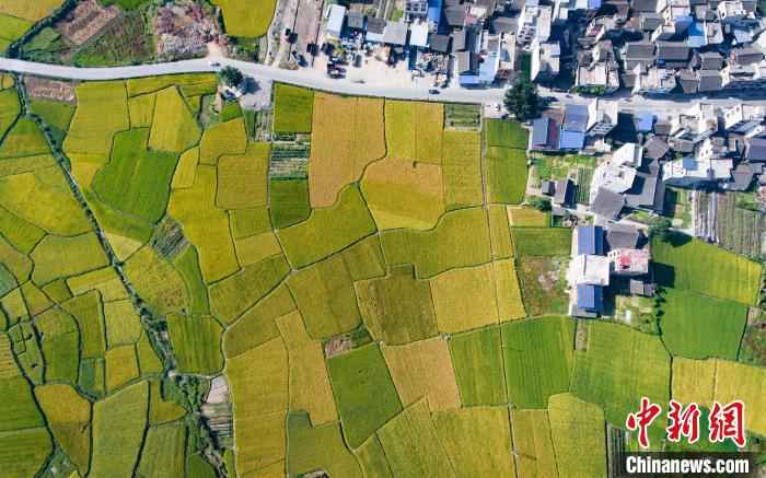 资料图:航拍榕江县车江大坝。 贺俊怡 摄  贵州3乡镇32村入选全国乡村治理示范村镇